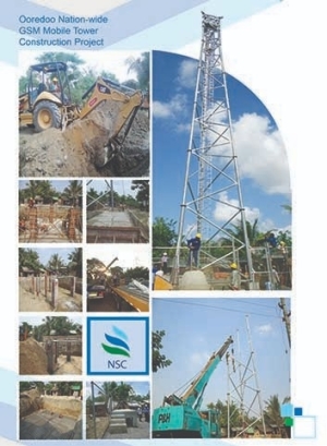 Ooredoo Nation-Wide GSM Mobile Tower Construction Project